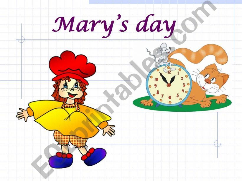 Mary`s day powerpoint